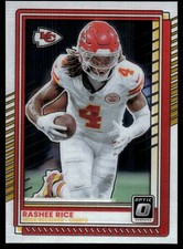 Rashee Rice 2025 Donruss Optic #179 Chiefs NFL READ FREE SHIPPING AutographDen