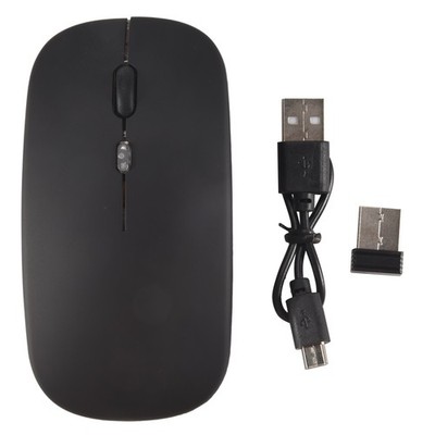 Mouse Bluetooth 5.1 Rechargeable LED Silent Mouse USB Optical Ergonomic1251