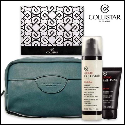 Collistar Man Moisturizing Protective Daily Coffret Gift Set 80ml
