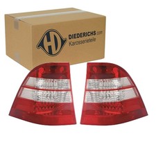 DIEDERICHS TUNING LED RÜCKLEUCHTEN KLARGLAS ROT WEIß passend für MERCEDES ML