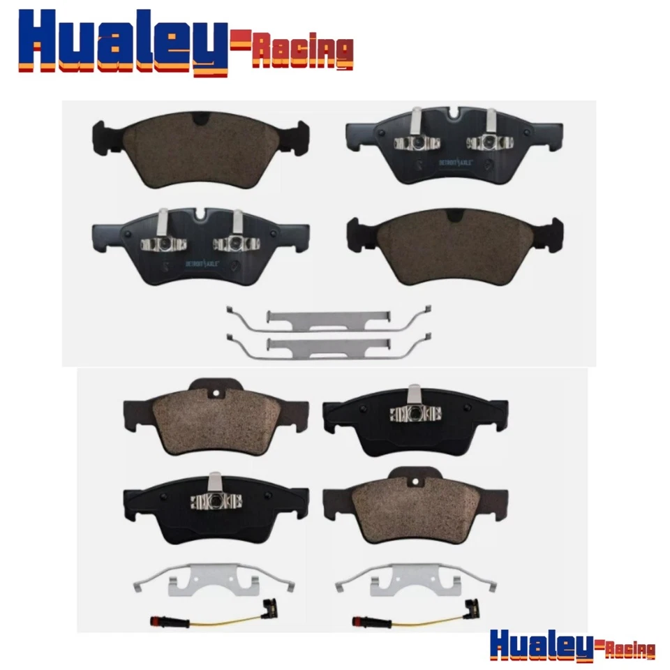 Kit pastillas freno cerámicas delanteras traseras para Mercedes-Benz GL320 GL350 GL450 ML320 R320 Foto 3 de 4