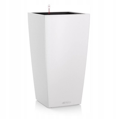 Cubico Color 30 Flower Pot White, Self-Watering, Incl. Pon
