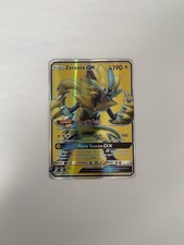 CARTE POKÉMON ZERAORA GX 201/214 FR SOLEIL ET LUNE TONNERRE PERDU NEUVE