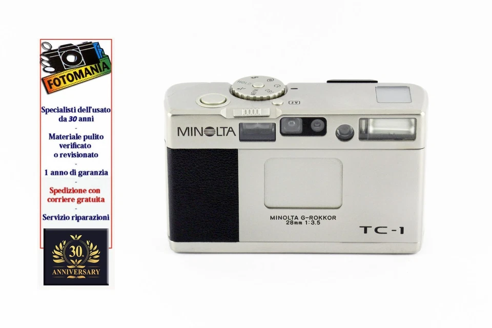 Minolta TC-1 rara eccellente completa garanzia 1 anno - Immagine 3 di 4