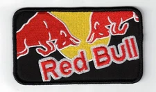 RedBull Energy Drink Black Formula One F1 Racing Team 4x2.5" Patch Iron / Sew-On