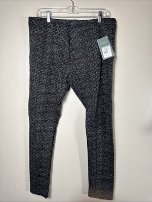 *NWT* Lysse New York Women's Center Seam Ponte Black Leggings Tummy Control  XL