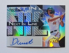 2025 Leaf Metal Daniel Cuvet Next In Line RC AU SN/35 Hurricanes