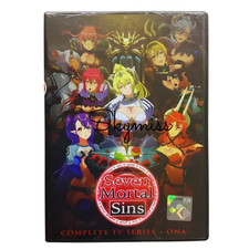 DVD Anime Seven Mortal Sins Uncensored English Dubbed, Subtitle