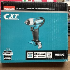 Makita Wt02z 12v Lithium-ion Impact Wrench Blueblack Led Ultra-compact