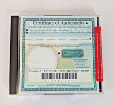 Vintage Computer Microsoft Office 97 Install Disk CD w/ Authenticity Key