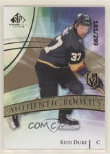 2020 Upper Deck SP Game Used Authentic Rookies Golden Burst /299 Reid Duke 4om
