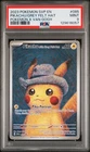 2023 POKEMON SVP EN-SV BLACK STAR PROMO #085 PIKACHU WITH GREY FELT HAT PSA 9