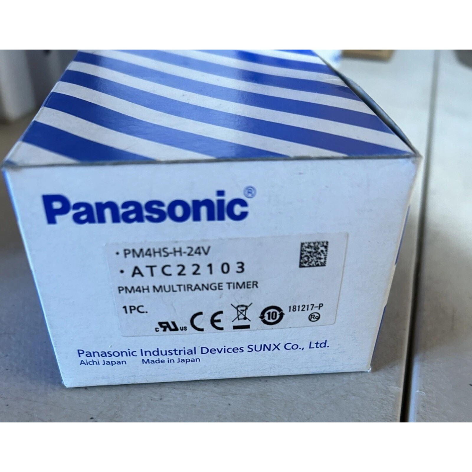 US Free TAX 1PC PM4HS-H-24V ATC22103 TIME RELAYS PM4H MULTIRANGE TIMER ...