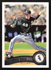 2011 Topps Chris Sale RC Rookie #65 Card