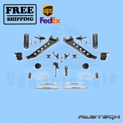 7'' Radius Arm Syst w/Coil Springs & Shocks FABTECH for 13-17 Ram 3500 4WD