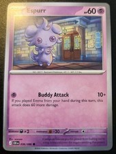 Espurr 036/086 Common Mega Evolution: Chaos Rising Pokemon TCG