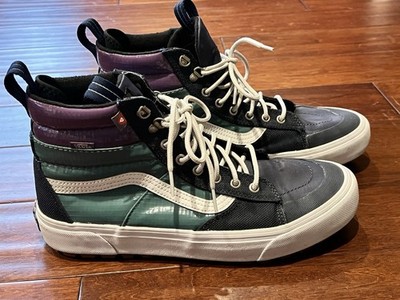 Vans SK8 Hi MTE 2.0 DX Blue Purple White Mens 11.5 Weather Insulated Shoe Boots