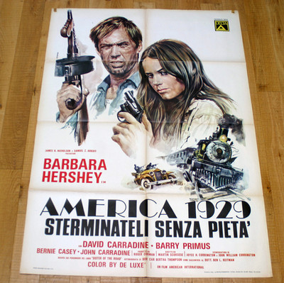 AMERICA 1929 STERMINATELI SENZA PIETà manifesto poster Scorsese Boxcar Bertha