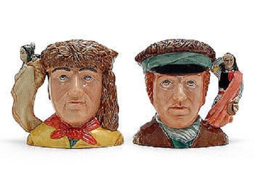 ROYAL DOULTON CHARACTER JUGS WILLIAM CLARK &amp; MERIWETHER LEWIS NEW &amp; BOXED 