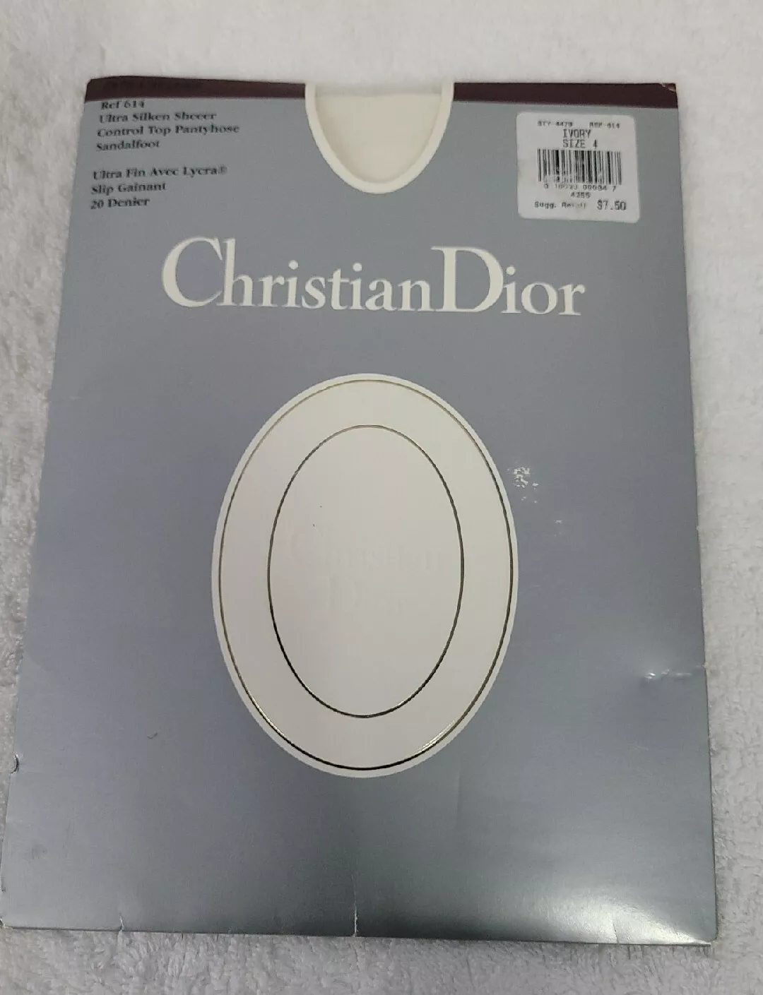 Pantalon vintage neuf Christian Dior ivoire taille 4