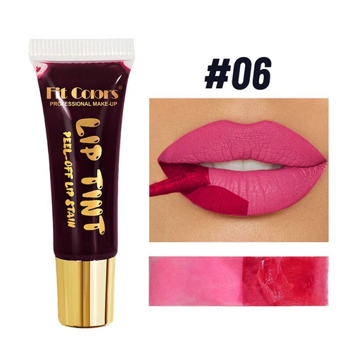 Tear Off Glaze Finish With Base Color Tinted Lipstick Peel Off Lip Stain - Picture 14 of 20