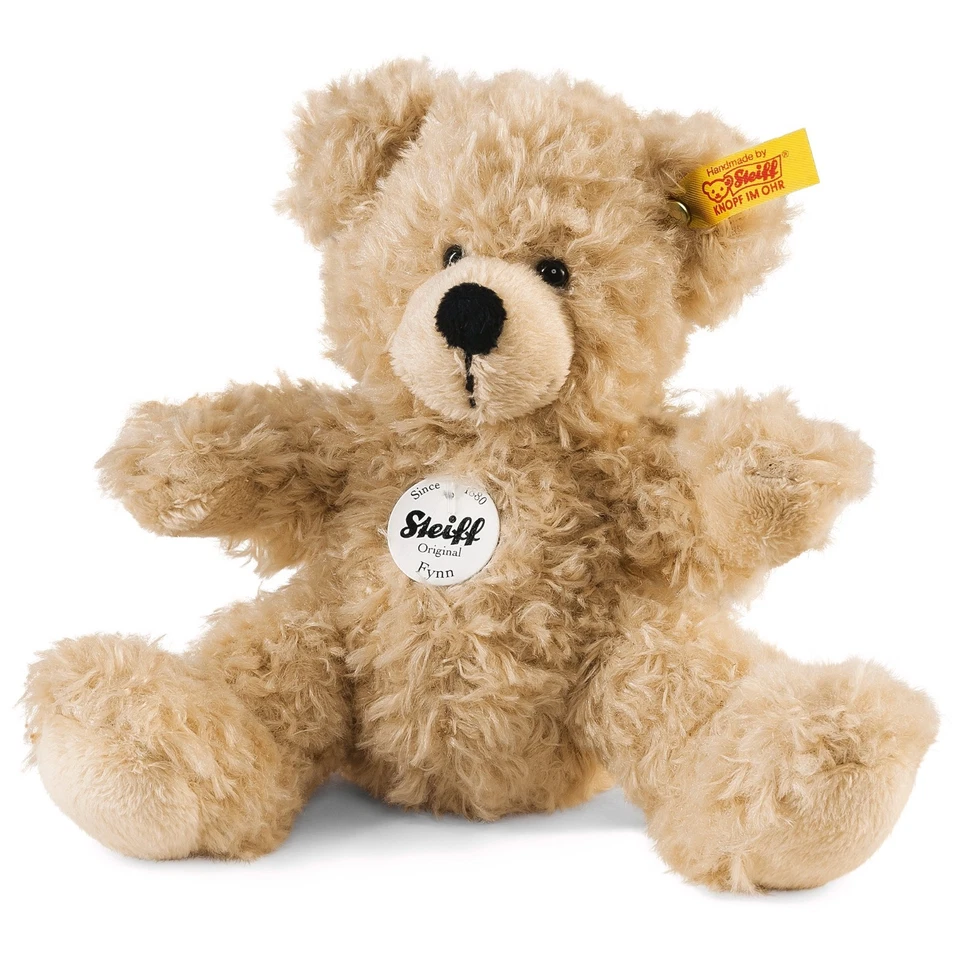 Steiff 'Fynn' Teddy Bear - washable cuddly soft toy - 18cm - 111372