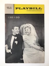 I Do! I Do! Playbill, Mary Martin, Robert Preston, Gower Champion, New York 1967