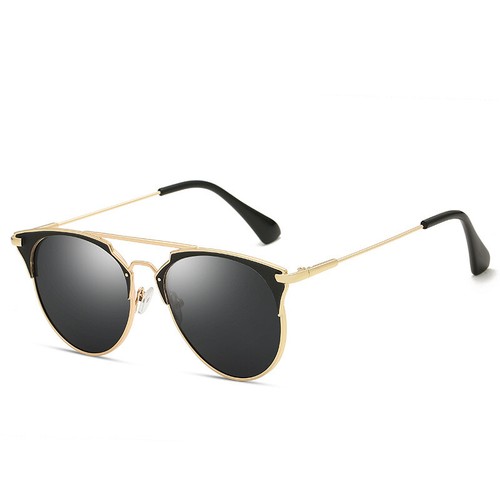 18K Gold/Silver/Black Polarized Sunglasses Men Women's Trendy Gift Glasses UV400 - Picture 6 of 17