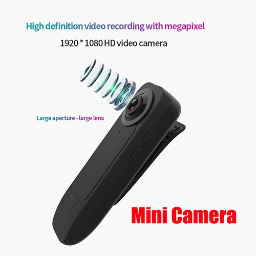 Mini Hidden Body Camera Security Spy Pen Pocket Cam Convert HD 1080P