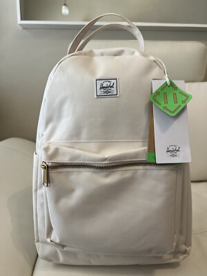 herschel 18l backpack HERSCHEL Nova Backpack -18L Color : Whitecap Gray NWT $ 80