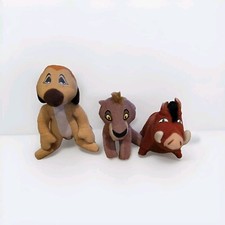 Disney LION KING Simba's Pride Small Plush toys McDonalds 1998 Set of 3