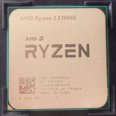 AMD Ryzen 3 5300GE AM4 CPU Processor R3 5300GE 3.6-4.2GHz Quad
