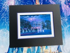 Disney Parks Disneyland Haunted Mansion Ghosts By Larry Dotson Print 8 x 10 NEW