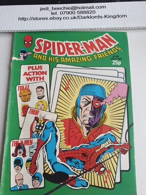 Spider-Man Weekly #568 - Vfn+ Jan 1984 Rare Marvel UK Free P&P And Spidey Pin Up