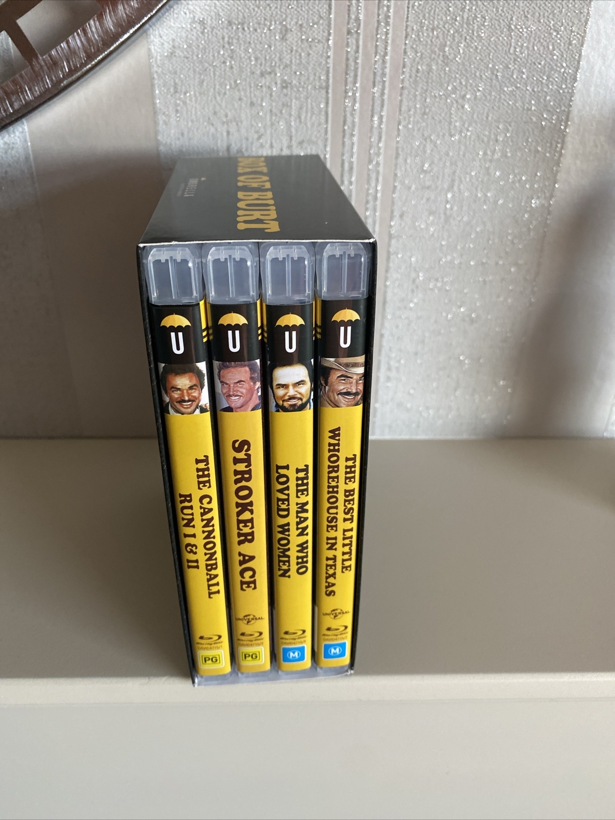 BOX OF BURT BURT REYNOLDS COLLECTION (Region Free Umbrella Blu Ray eBay