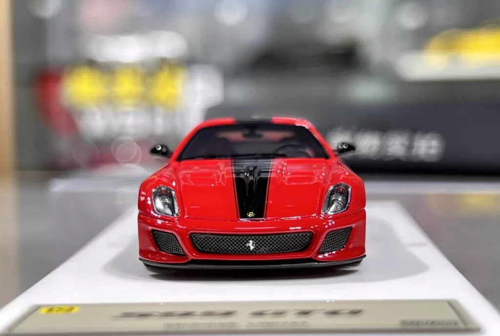 DMH 1:64 Scale Red 599 GTO Super Racing Sports Diecast Resin
