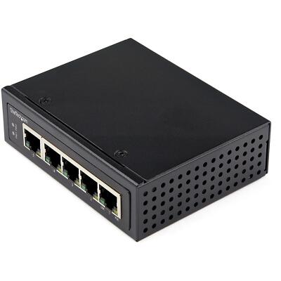 StarTech.com Industrial 5 Port Ethernet Switch - Power over Ethernet Switch von
