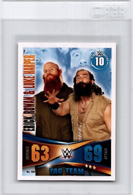 2014 Topps Slam Attax WWE  Erick Rowan Luke Harper