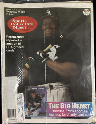 1996 Sports Collectors Digest: Frank Thomas/PSA Graded Cards Auction - Sealed