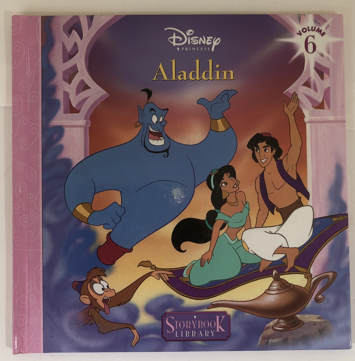 Disney Princess Storybook Library 8 Books Hardcover Volumes 3-7