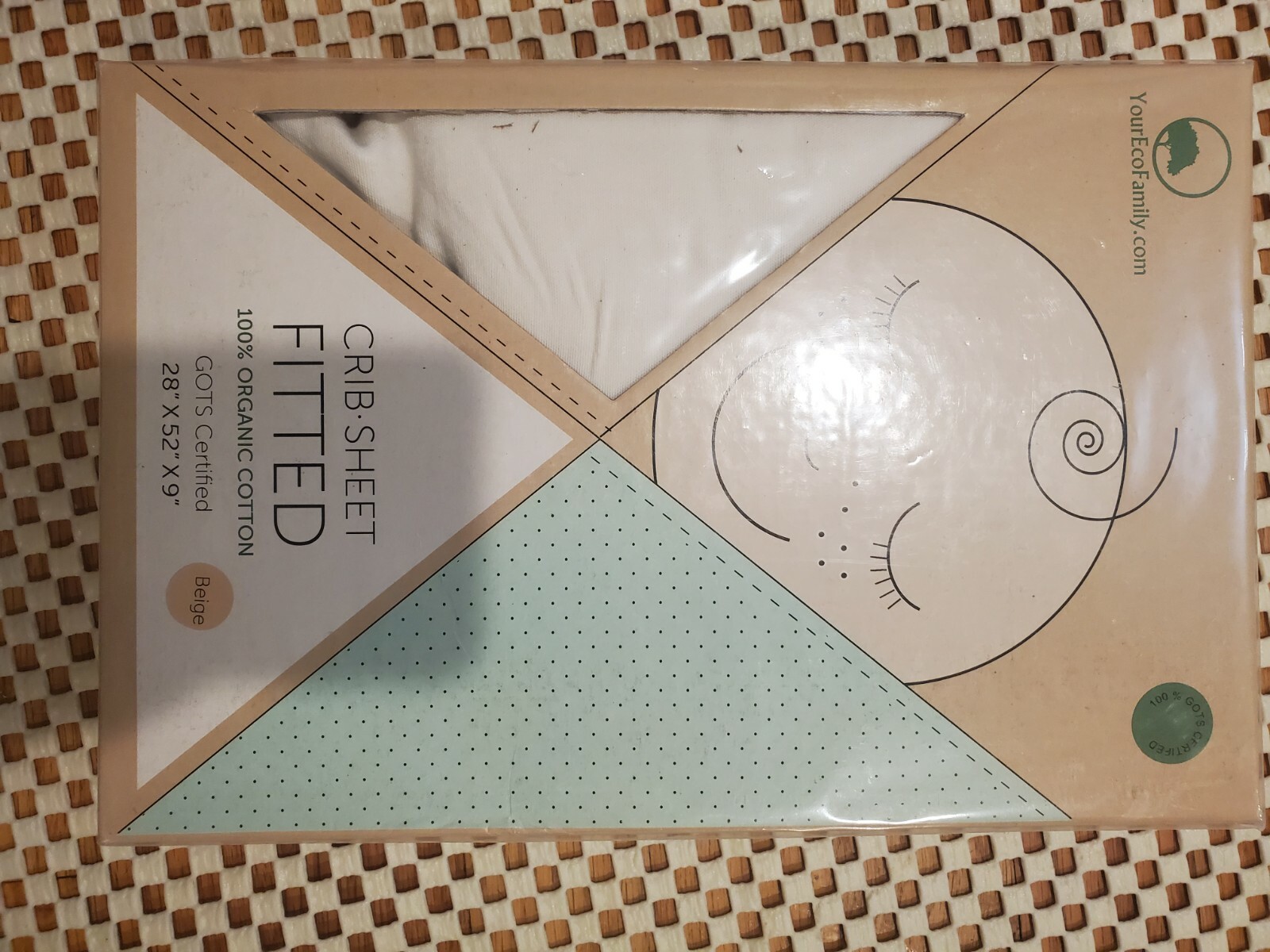 organic muslin crib sheet