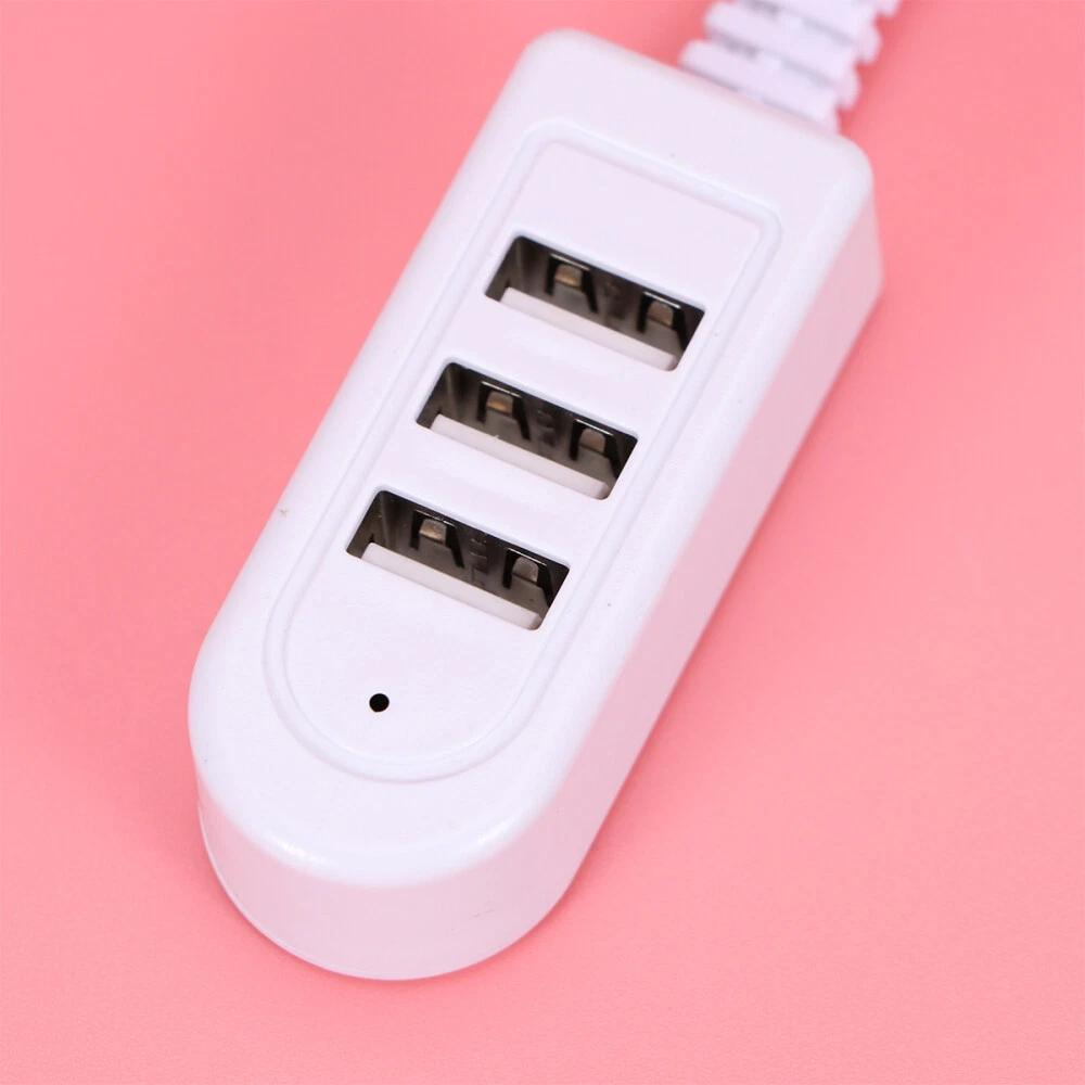 Compact USB 3.0 Hub Splitter for Male & Female Extension