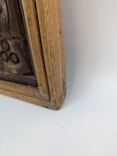 Vintage Nigerian Hand Carved Wooden Art Piece - Picture 7 of 12