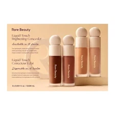 1 PC Rare Beauty Liquid Touch Brightening Concealer Sample Card 6 Shades New