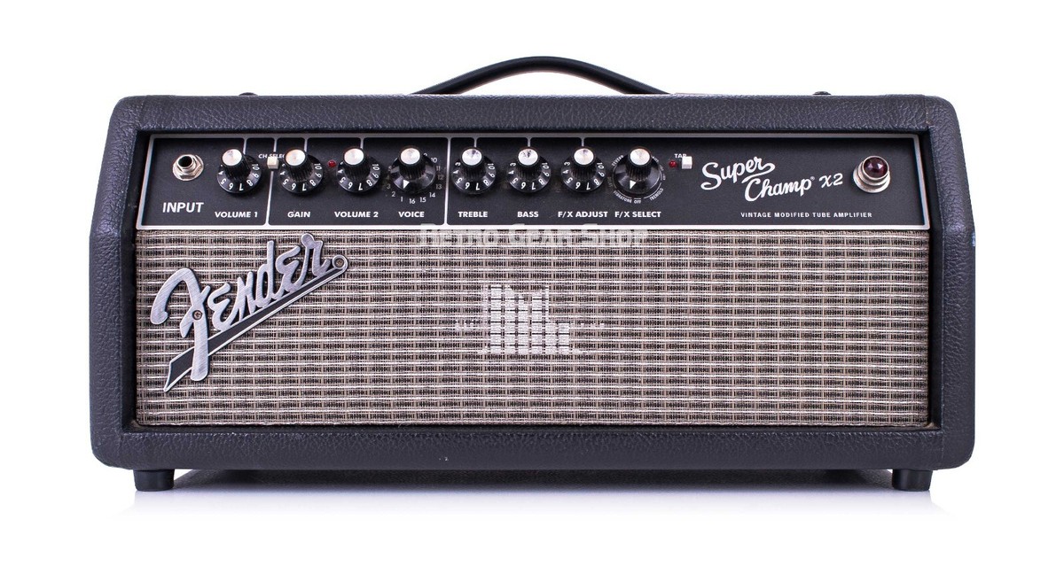 Fender Super Champ X2 15-watt Tube Amp Head