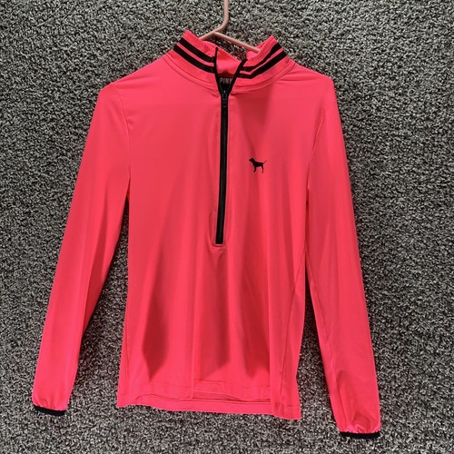 Half Zip Pullover Jacket Hot Pink 