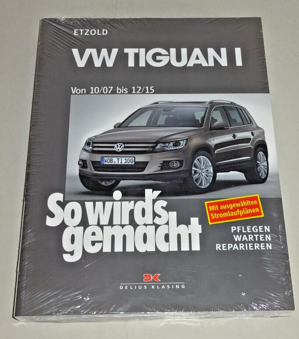 Repair Manual - VW Tiguan - Model Years 2007 To 2015