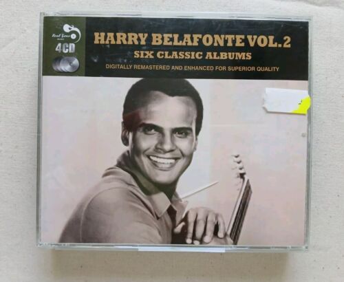 HARRY BELAFONTE VOL.2 SIX CLASSIC ALBUMS - 4 CD - REAL GONE MUSIC - REMASTERED