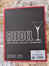 Reidel Bar 2 piece Tequila Crystal Glass #6408/18 Flute