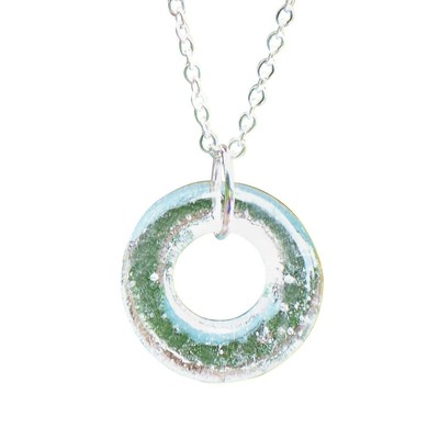 Recycled Vintage Milk Bottle Glass Hoop 
